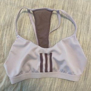 Purple ADIDAS Light Support Sports Bra